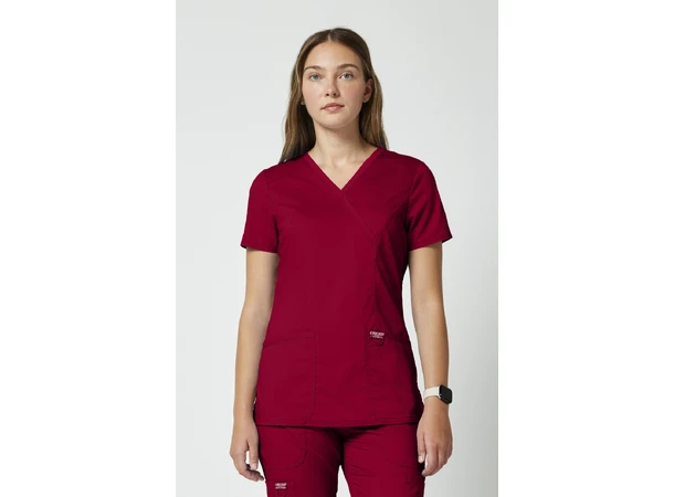 Revolution Dametunika med V-hals Red XXS 