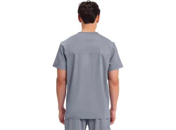 Revolution Herretunika med V-hals Grey 3XL 