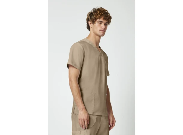 Revolution Herretunika med V-hals Khaki XS 