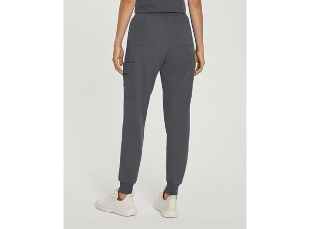 V-Tess bukse med strikk i ben Dark Pewter L 