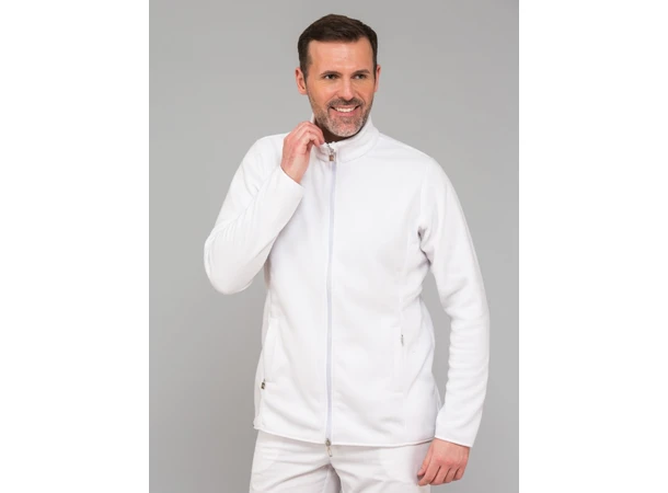 VALDI Fleecejakke for herre White XS 