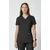 Revolution Dametunika med V-hals Black S 
