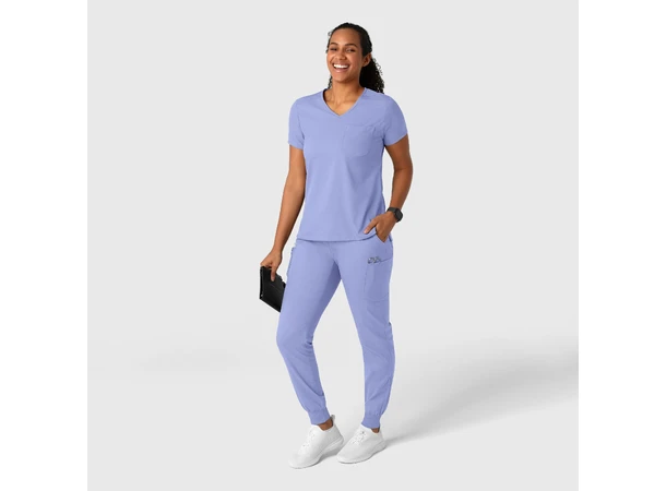 Boundless Damebukse med strikk i ben Ceil Blue M 