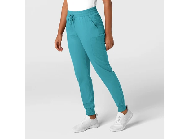 Boundless Damebukse med strikk i ben Teal XS 