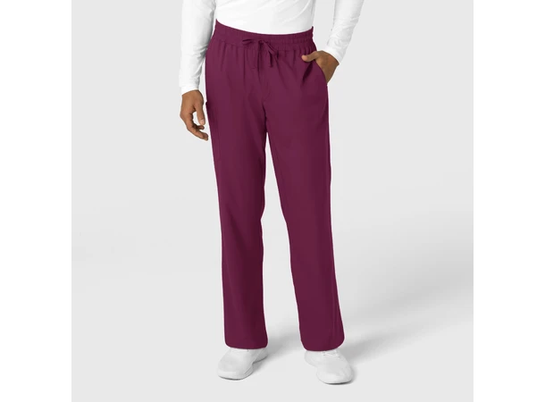 Boundless Herrebukse med rette ben Wine XS 