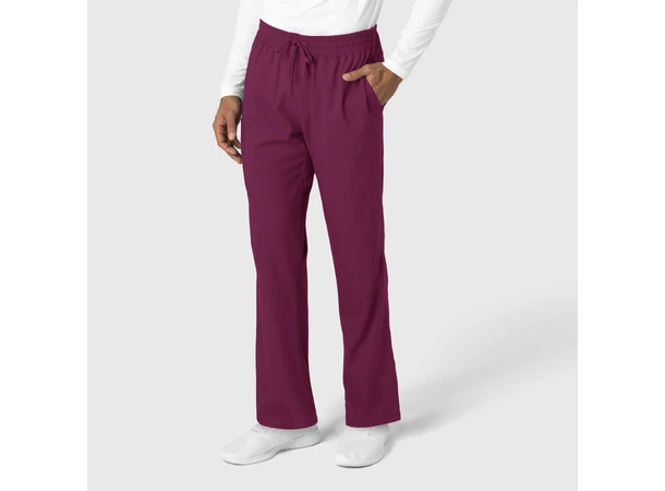 Boundless Herrebukse med rette ben Wine XS 