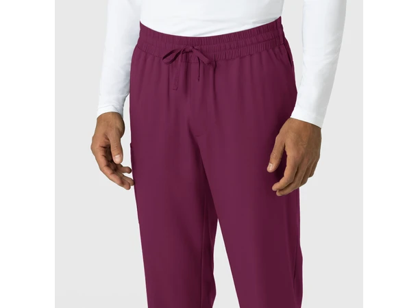 Boundless Herrebukse med rette ben Wine XS 