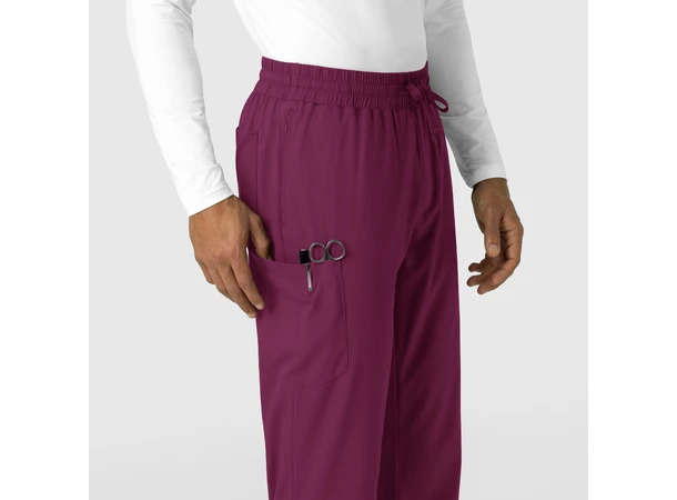 Boundless Herrebukse med rette ben Wine XS 