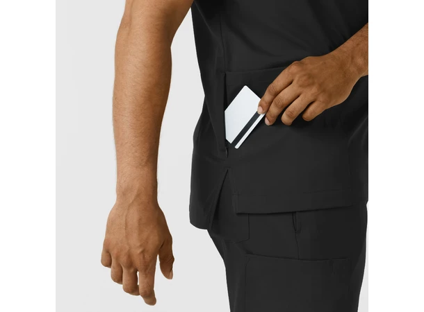 Boundless Herretunika med V-hals Black XXL 