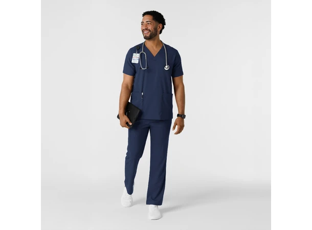 Boundless Herretunika med V-hals Navy M 