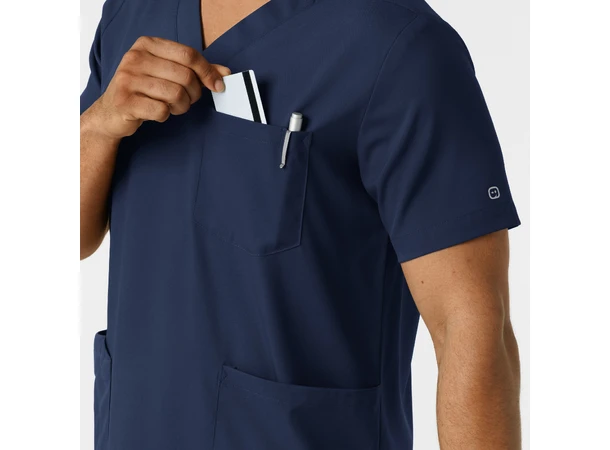 Boundless Herretunika med V-hals Navy M 