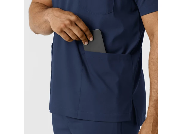 Boundless Herretunika med V-hals Navy M 