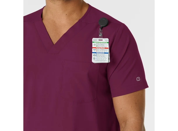 Boundless Herretunika med V-hals Wine L 