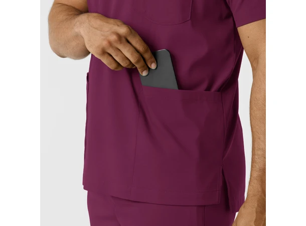 Boundless Herretunika med V-hals Wine L 