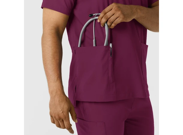 Boundless Herretunika med V-hals Wine L 