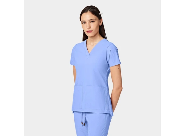 CRESSY Dametunika med V-hals Celeste Blue XS 