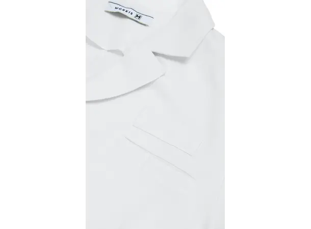 Edward Legefrakk for herre Pure White L 