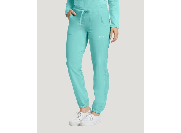 FIT bukse med strikk i ben Moonlight Jade XXS 