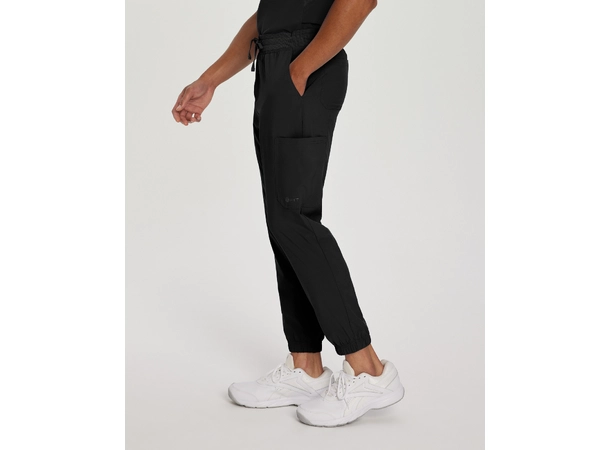FIT herrebukse med strikk i ben Black M 