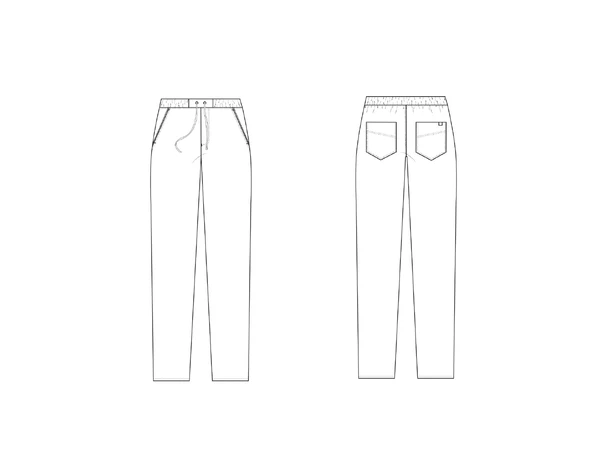 Komfort Flex Herrebukse Black XS 