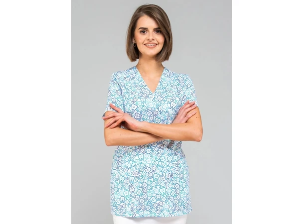 MIA Dametunika med Y-hals Print XS 