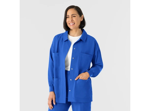 Nurtur Dame skjortejakke Royal 4XL 