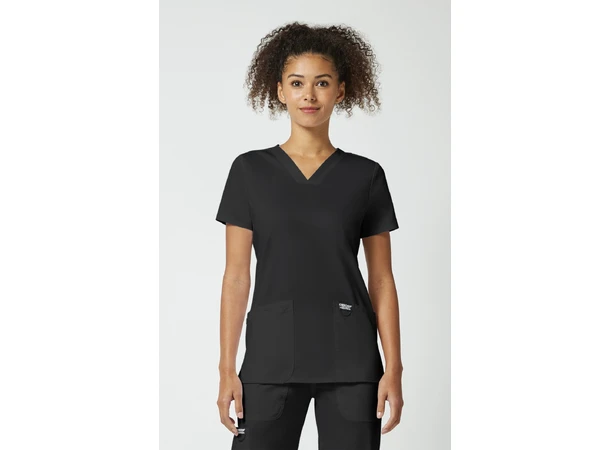 Revolution Dametunika med V-hals Black XXL 
