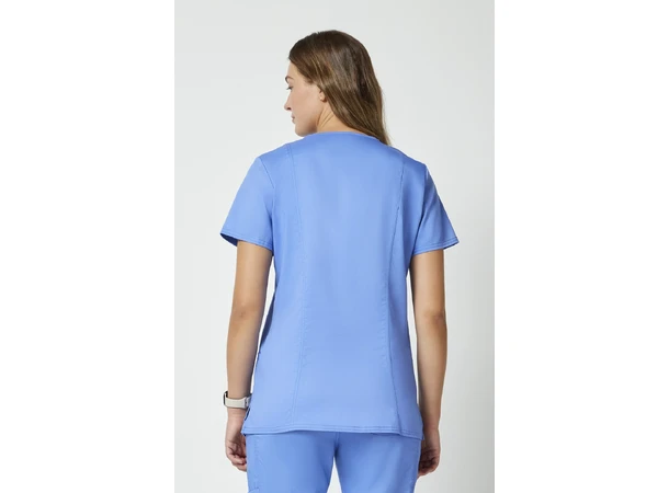 Revolution Dametunika med V-hals Ciel Blue XXS 