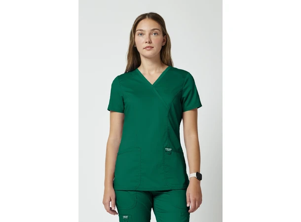 Revolution Dametunika med V-hals Hunter Green XL 