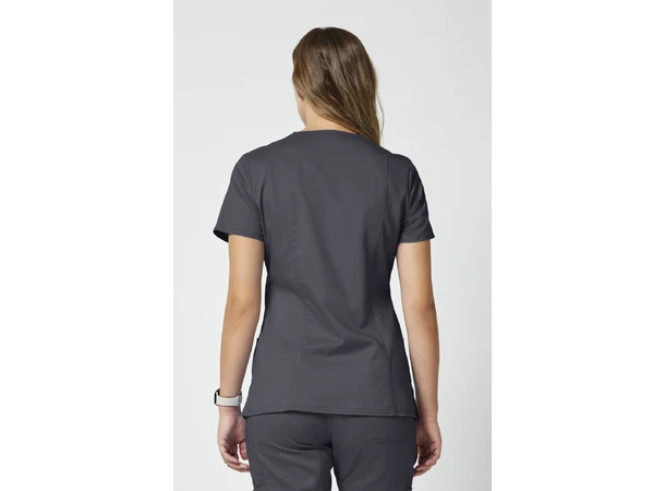 Revolution Dametunika med V-hals Pewter XS 