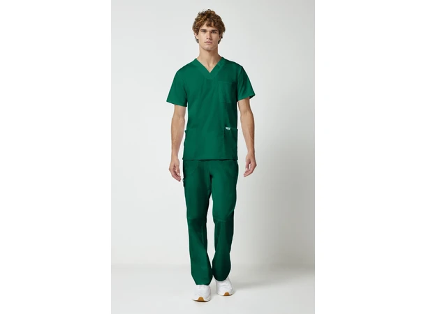 Revolution Herretunika med V-hals Hunter Green XXS 