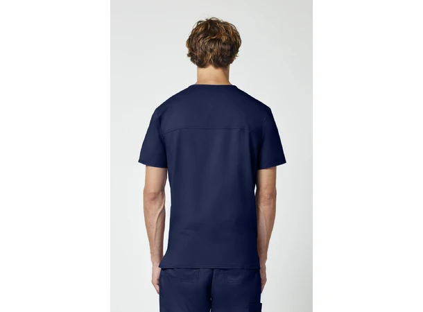 Revolution Herretunika med V-hals Navy 3XL 