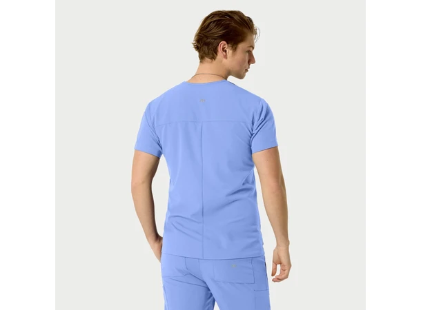 SANTIAGO Herretunika med brystlomme Celeste Blue M 
