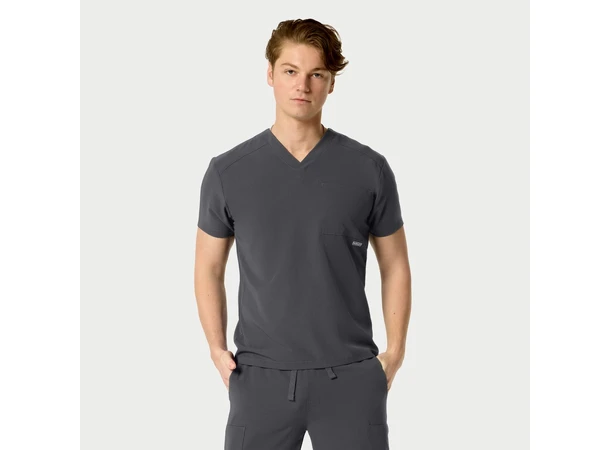 SANTIAGO Herretunika med brystlomme Charcoal 3XL 