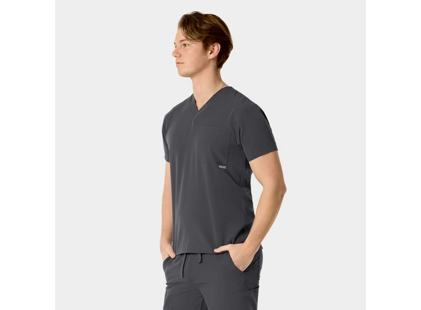 SANTIAGO Herretunika med brystlomme Charcoal 3XL 