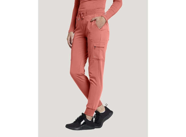 V-Tess bukse med strikk i ben Sweet Poppy L 