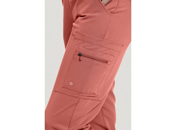 V-Tess bukse med strikk i ben Sweet Poppy L 
