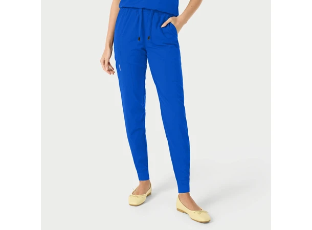 YUNA Damebukse med strikk i ben Royal Blue XL 