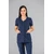 Cindy Dametunika med knapper i front Ink Blue XL 