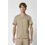 Revolution Herretunika med V-hals Khaki S 