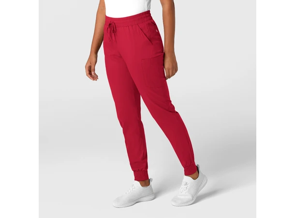 Boundless Damebukse med strikk i ben Red L 