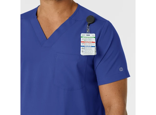 Boundless Herretunika med V-hals Galaxy Blue L 