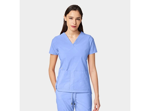 CRESSY Dametunika med V-hals Celeste Blue S 