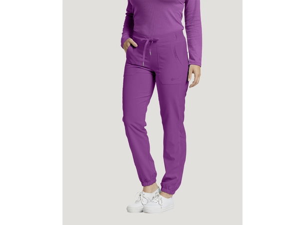 FIT bukse med strikk i ben Mystic Violet M 