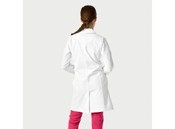 Laboratoriefrakk for dame, lang modell White XS 