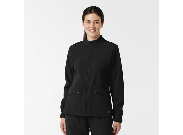 Layers Softshell Damejakke Black L 