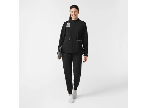 Layers Softshell Damejakke Black L 