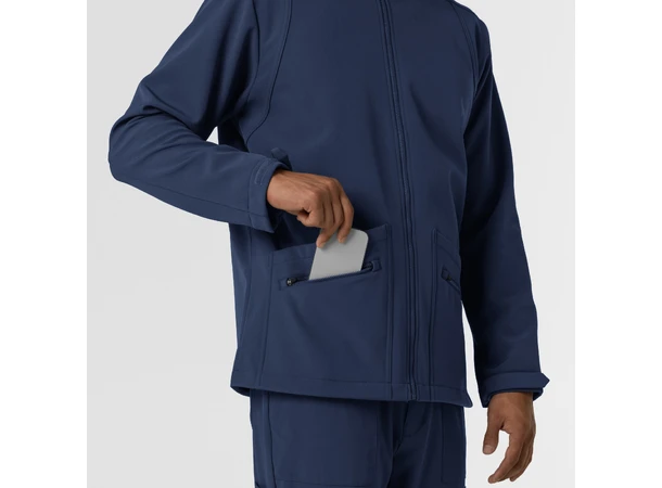 Layers Softshell Herrejakke Navy M 