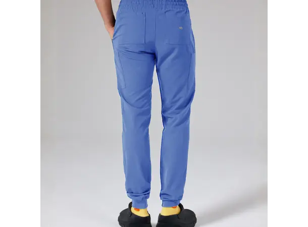 NICO Herrebukse med strikk i ben Ceil Blue 3XL 