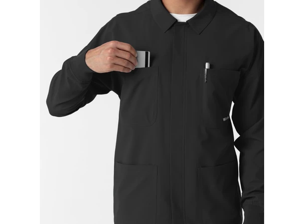 Nurtur Herre skjortejakke Black 5XL 